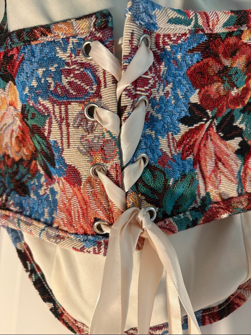 American Threads Floral Tapestry Corset - Multicolor - Picture 5 of 10